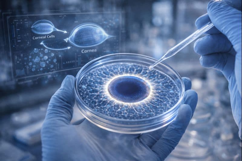 O futuro do transplante de córnea: quando células podem substituir a troca do tecido inteiro